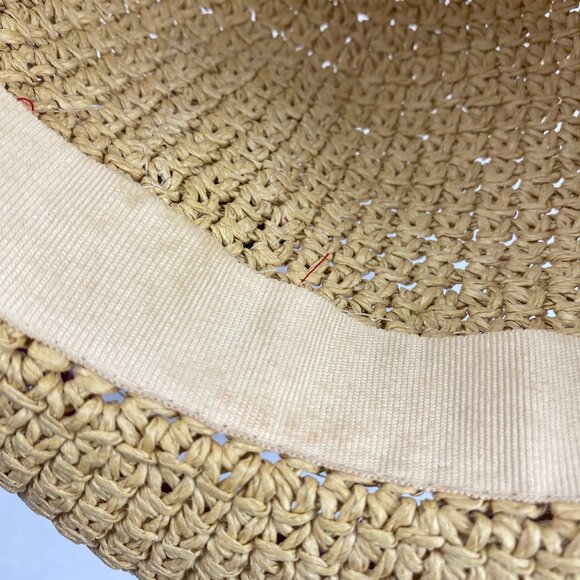 Walt Disney World Straw Hat Minnie Mouse Polka Dot - Picture 11 of 13